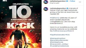Kick Completes 10 Years: किक रिलीज के 10 साल पूरे, मेकर्स ने सलमान और साजिद को लेकर दिया ऐसा रिएक्शन..!