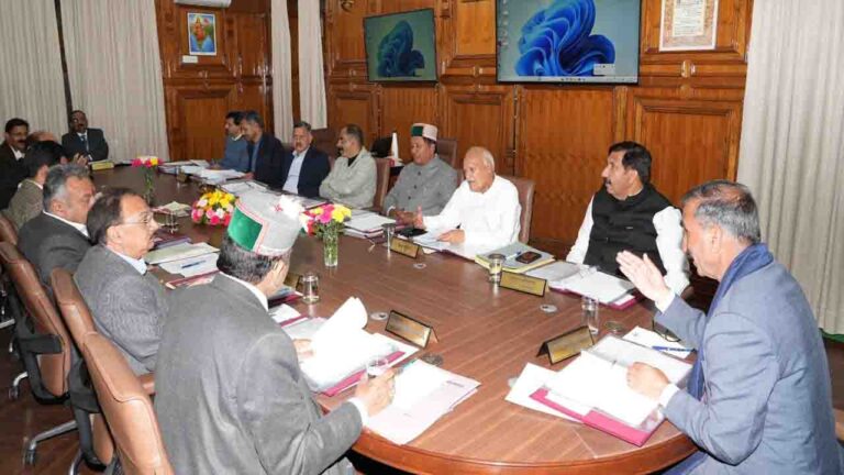 Electric Taxis, Honorarium Hikes, and Rural Development Initiatives Among Key HP Cabinet Decisions