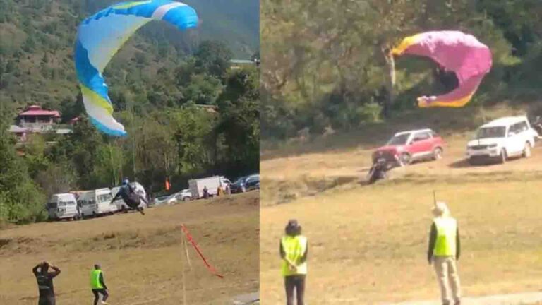 Two Paragliding Crashes at Shimla's Flying Festival on Day One
