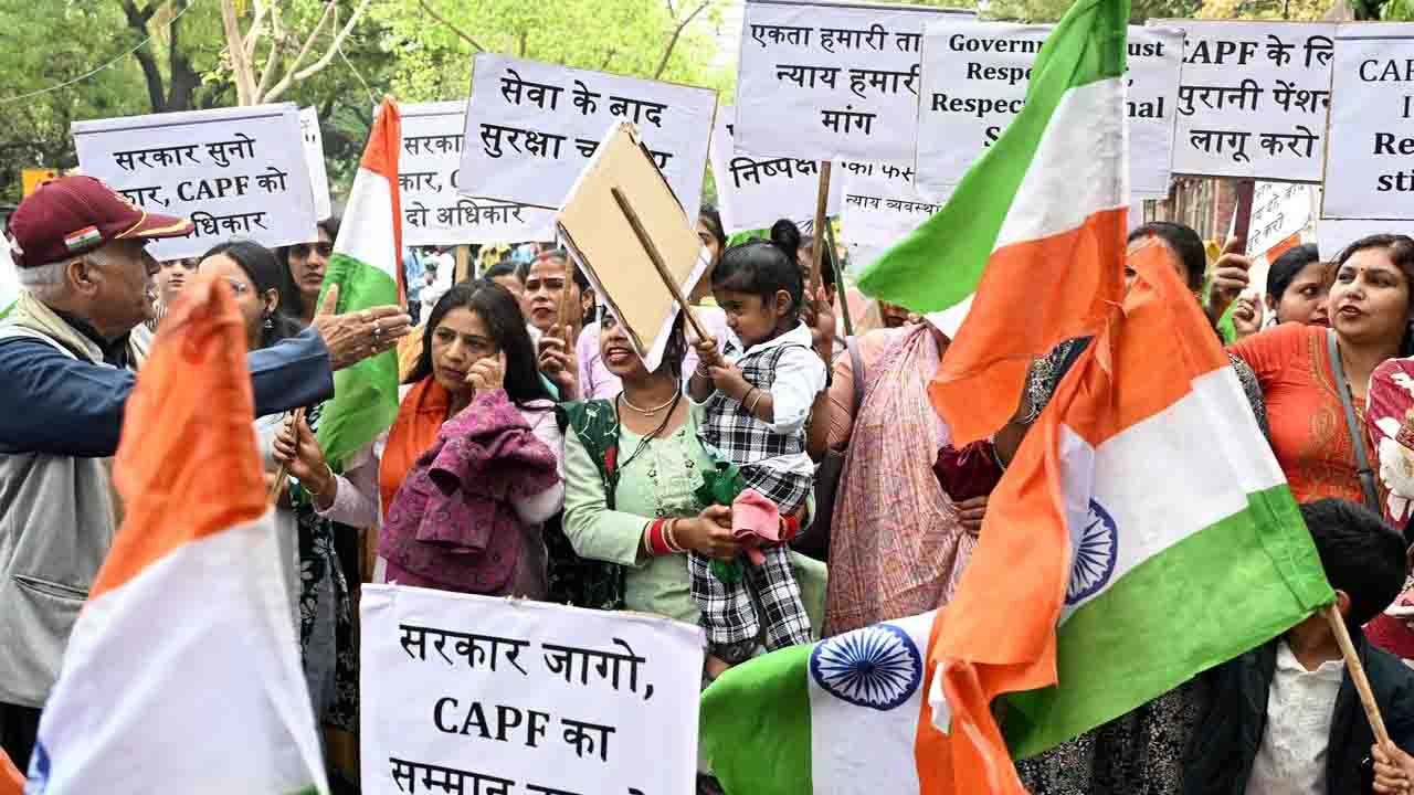 CAPF Bill Protest: Why Families of 10 Lakh Personnel Are Marching at Rajghat