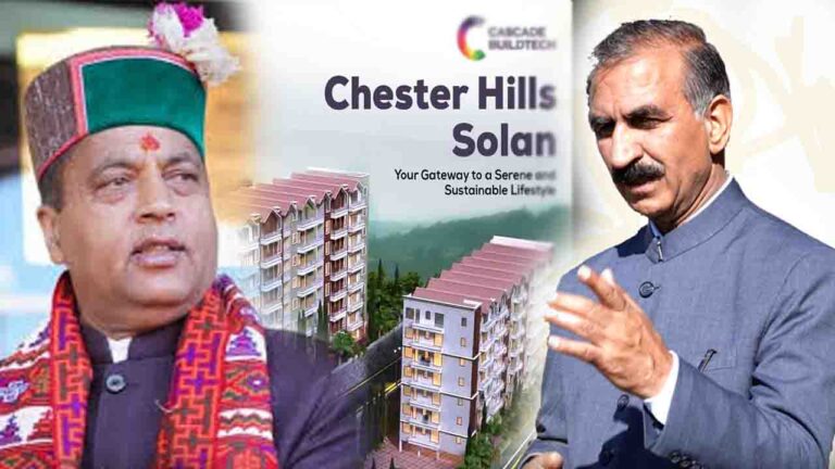 Why silent on Rs 1,500 cr scam?': Jai Ram Thakur slams CM Sukhu over Solan’s Chester Hills project