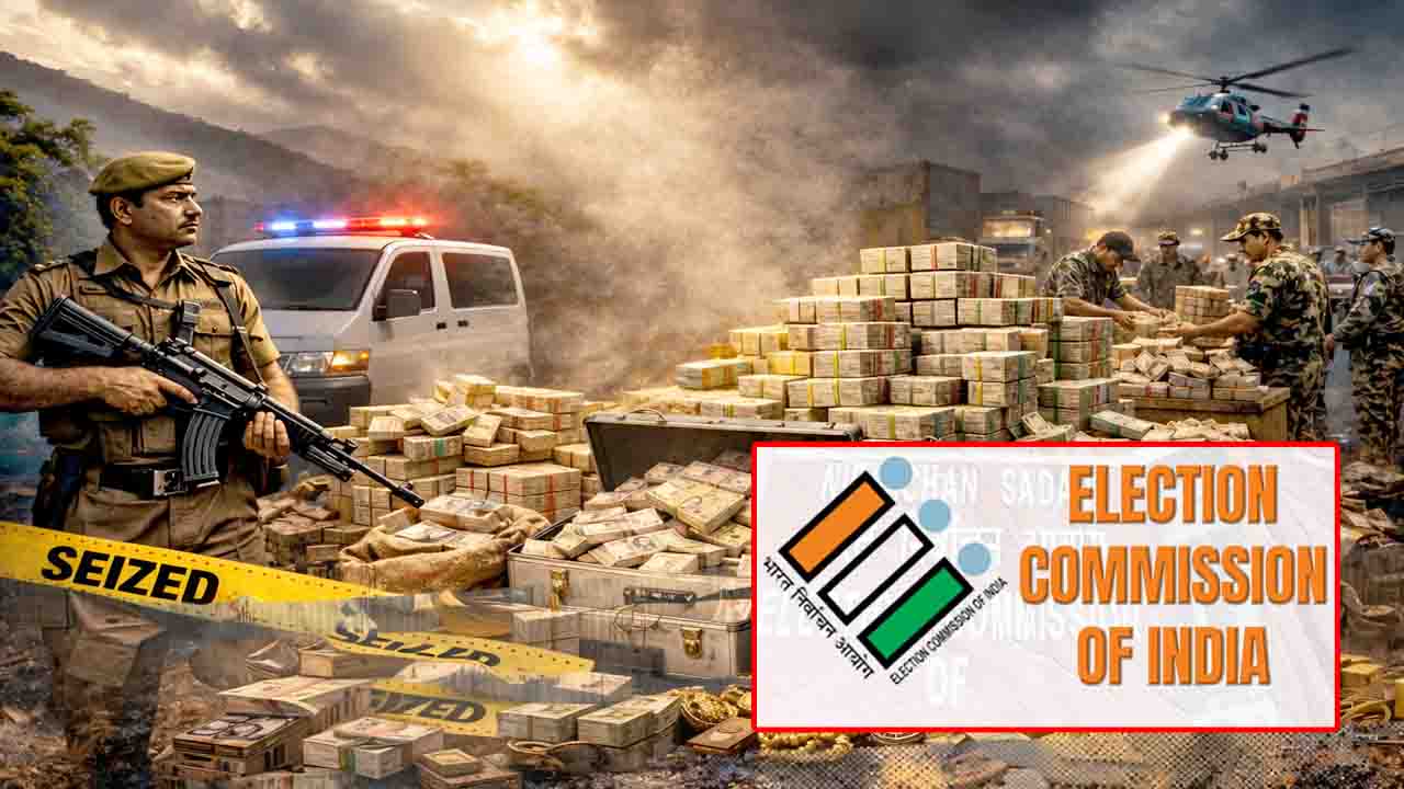 EC Crackdown: Over ₹650 Crore Seized in Major Enforcement Drive Ahead of 2026 Assembly Polls