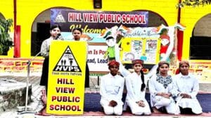 Hill View Public School Majra celebrates Baisakhi and Ambedkar Jayanti