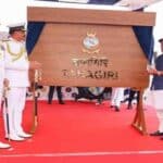 Indian Navy’s latest stealth frigate ‘INS Taragiri’ commissioned in Visakhapatnam