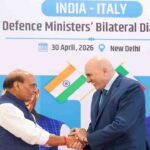 Defence Minister Rajnath Singh Holds Bilateral Talks with Italian Counterpart in Delhi