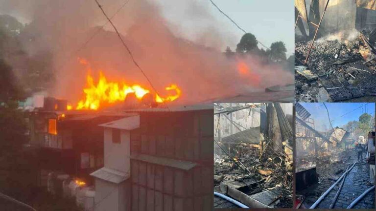 Kasauli Heritage Market Fire: 184-Year-Old History Devastated as 8 Shops Vanish