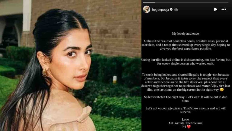 Jana Nayagan leak: Pooja Hegde breaks silence on Thalapathy Vijay’s final film