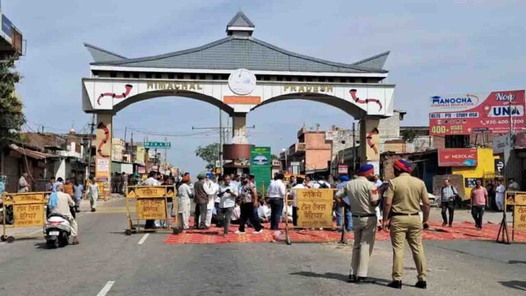 Punjab-Himachal Borders Choked as Protesters Demand Full Scrap of Entry Tax Himachal Entry Tax