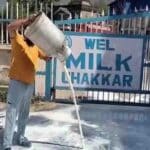 Himachal Milk Crisis: Angry Farmer Pours 1,200 Litres of Milk at Plant Gate