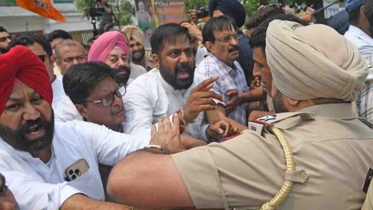 Sanjeev Arora Arrest Sparks Statewide AAP Protests Against BJP