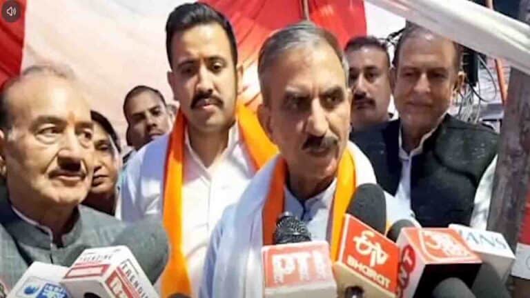 CM Sukhu slams PM Modi over gold call and missing funds