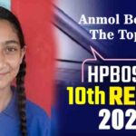 HPBOSE 10th Result 2026 Declared: Kangra’s Anmol Tops With 699 Marks