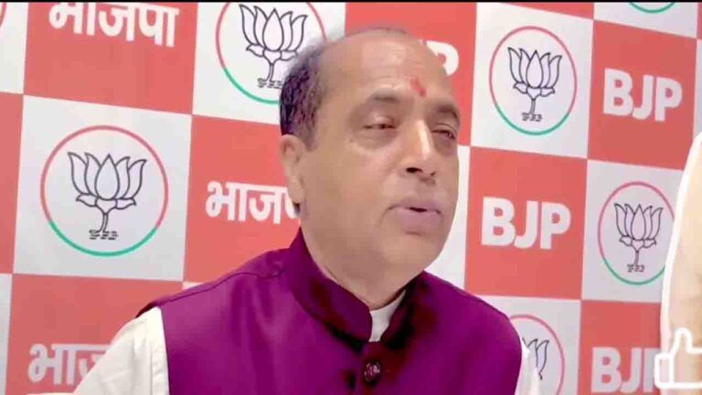 Jairam Thakur Taunts Sukhu: Congress Lost Even in Bengal Where He Campaigned
