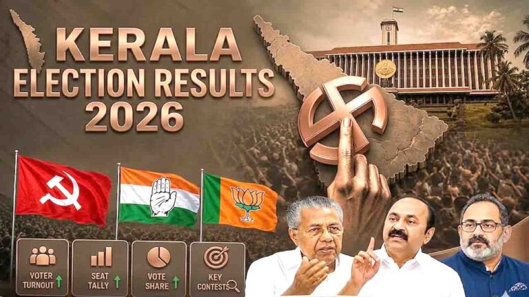 Kerala Election Results 2026: Congress-led UDF Sweeps Kerala, Ends LDF's Decade-Long Rule