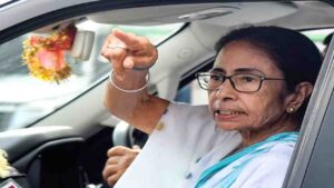 Mamata Banerjee Alleges Poll Fraud, Claims She Was Kicked at Counting Centre