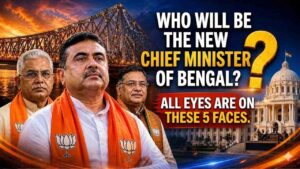 Who Will Be the Next CM of Bengal? Top 5 BJP Leaders Leading the Race."