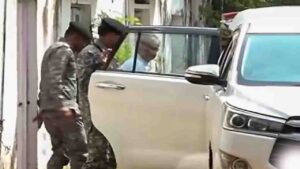 RS MP Sandeep Pathak Leaves Delhi Residence Following Non-Bailable FIRs