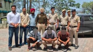 Sirmaur Police Arrest Three in Kolar Sword Attack, Seize Vehicles from Haryana