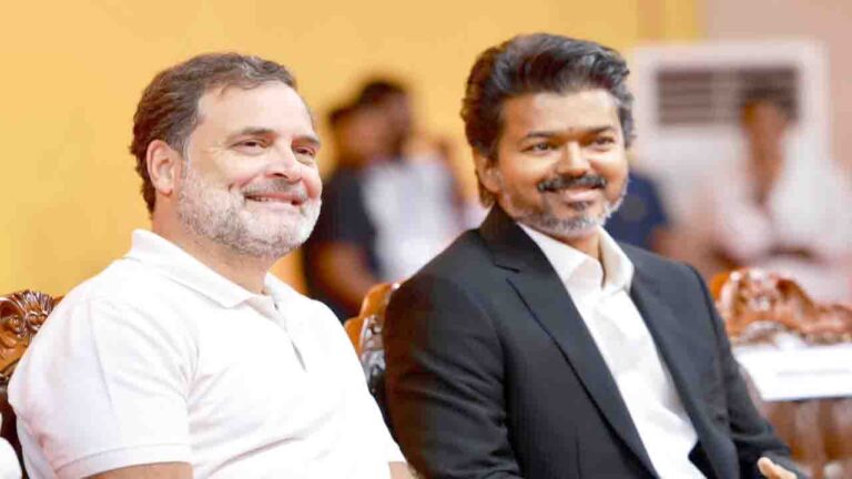 Vijay Rahul Gandhi Alliance Reshapes Tamil Nadu Politics Ahead of Oath Ceremony