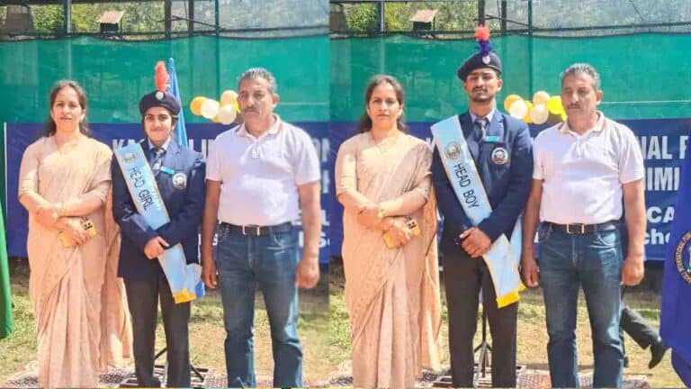 Kasauli International Public School Investiture Ceremony, Amreek Named Head Boy