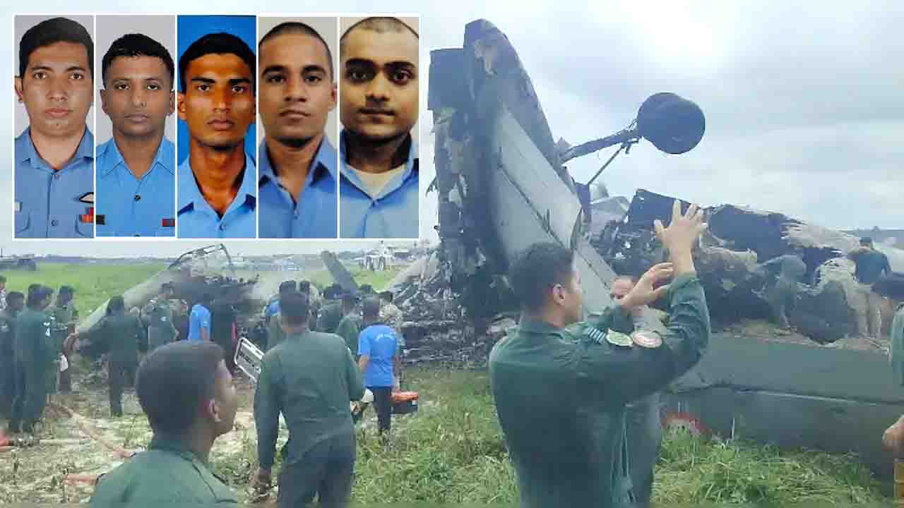 IAF AN-32 Transport Aircraft Crashes at Assam’s Jorhat Station; Five Personnel Killed