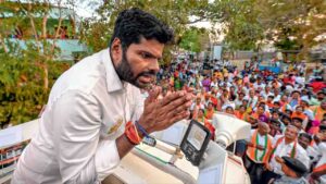 Headline: Former IPS Officer K. Annamalai Resigns from BJP, Deals Major Blow