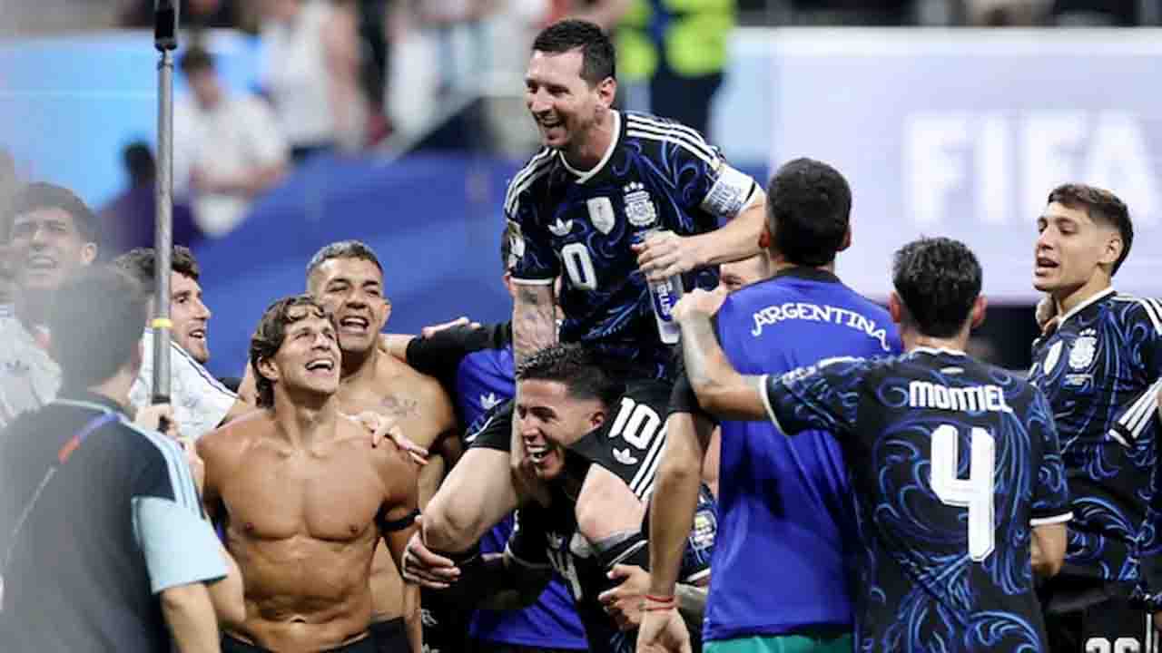 Messi’s Argentina break English hearts to seal back-to-back FIFA World Cup final spot