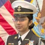 Indian-Origin Teen Riddhi Chauhan Appointed Battalion Commanding Officer of 300 US Navy Cadets