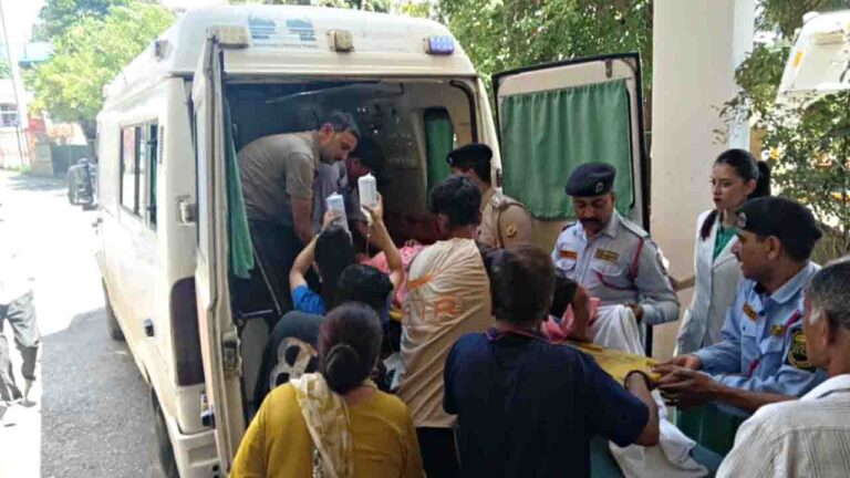 Woman crushed under HRTC bus at Dehra bus stand, critically injured