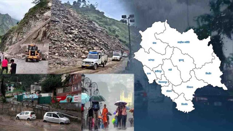 Himachal Monsoon Fury: 197 Dead, 279 Roads Blocked Across State as Losses Cross ₹1,000 Crore