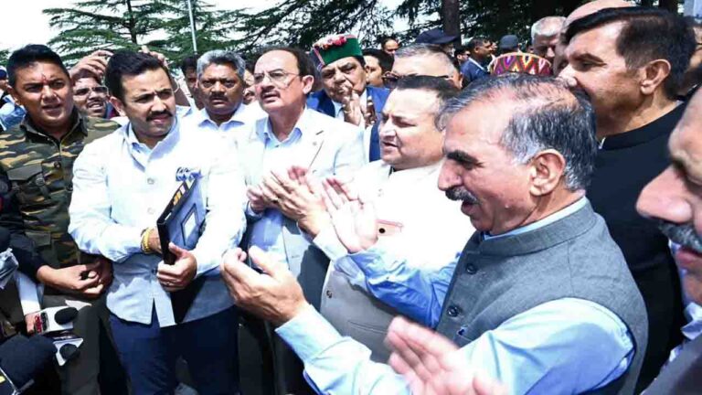 Himachal CM Sukhu Accuses Opposition BJP of Disrespecting National Anthem in Assembly