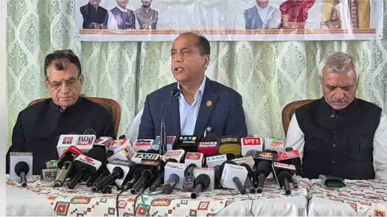'Himachal Turned Into Badlapur': Jairam Thakur Hits Out at CM Sukhu, Alleges Political Vendetta and Phone Tapping