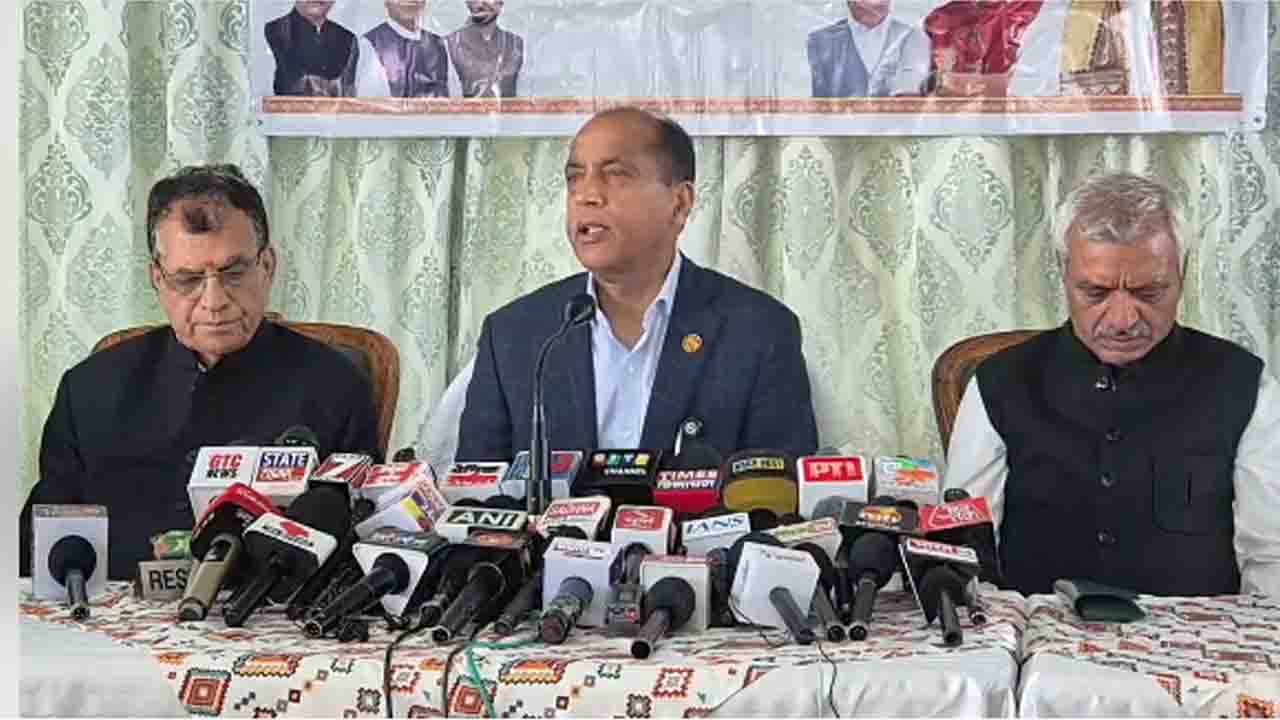 'Himachal Turned Into Badlapur': Jairam Thakur Hits Out at CM Sukhu, Alleges Political Vendetta and Phone Tapping