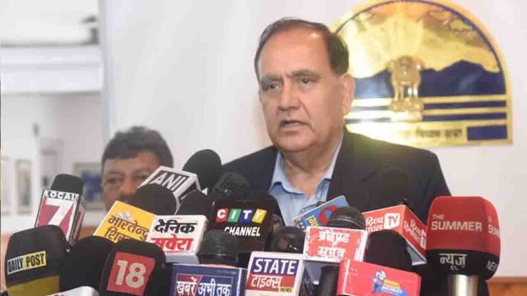 No Negligence Will Be Tolerated During HP Assembly Session: Speaker Kuldeep Pathania