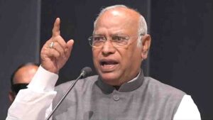 Congress president Mallikarjun Kharge