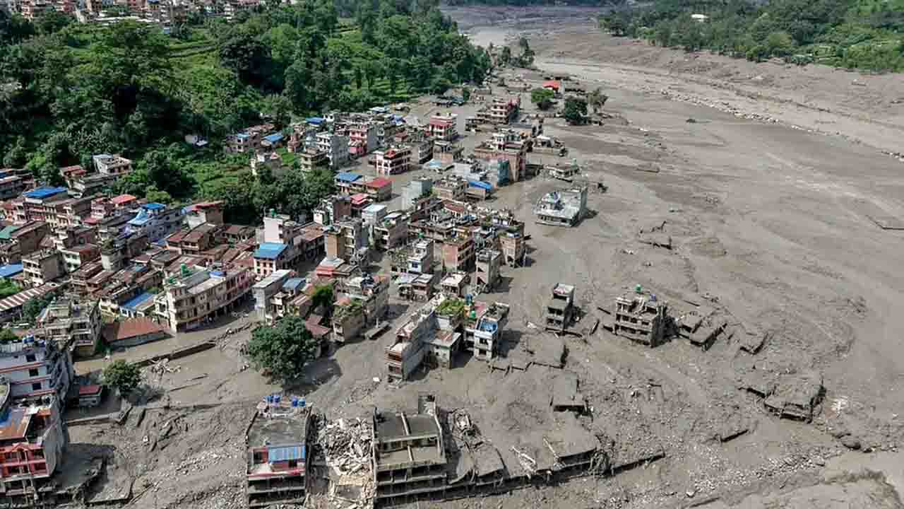 Nepal Flash Flood Kills 163, Over 1,000 Missing After Massive Landslide Blocks River