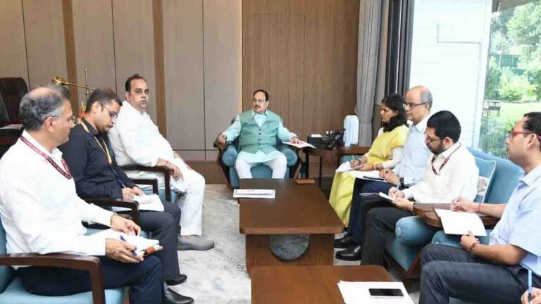 Union Health Minister JP Nadda Reviews H1N1 Preparedness Amid Swine Flu Surge