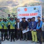 Army Cyclists Reach Keylong on 1,200-km Nation-Building Ride