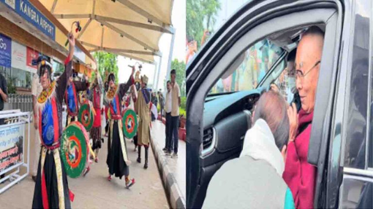 Dalai Lama Returns to McLeod Ganj After Nearly Three Months