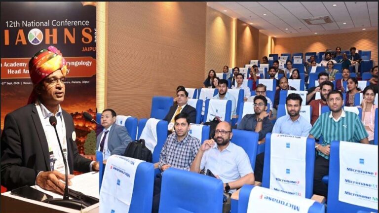 IAOHNS 2026 Concludes in Jaipur with Focus on AI, Hackathon and ENT Innovations