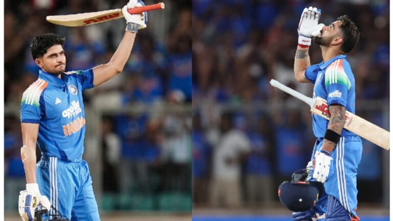 Kohli, Gill Power India to Eight-Wicket Win