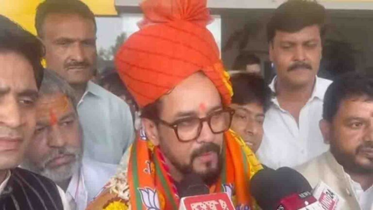 Anurag Thakur Slams Congress, Says Gandhi Family Considers Itself Above Constitution