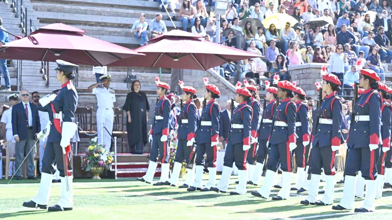 Navy Chief Krishna Swaminathan Calls on Sanawar Students to Embrace Courage and Perseverance