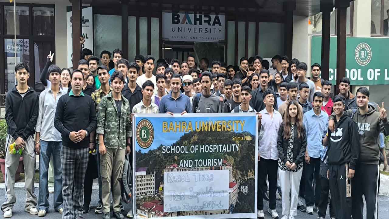 Bahra University Solan Celebrates Tourism Week 2026 with Adventure and AI