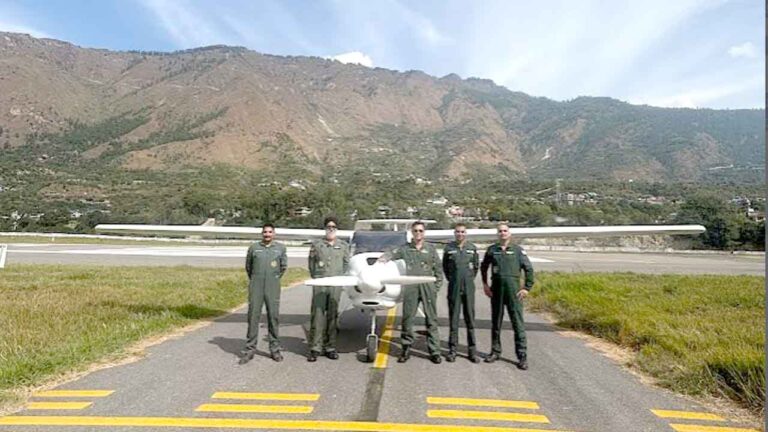 Historic Milestone: First NCC Aircraft Lands at Kullu After Nearly Three Decades