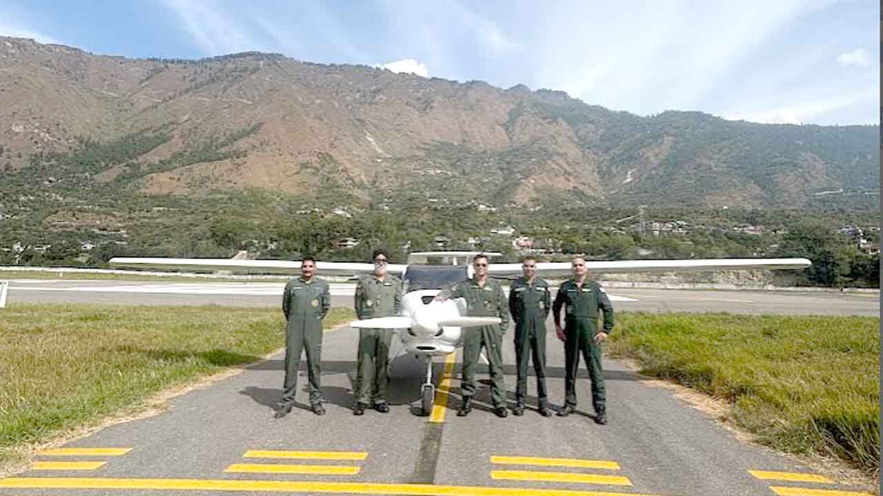 Historic Milestone: First NCC Aircraft Lands at Kullu After Nearly Three Decades