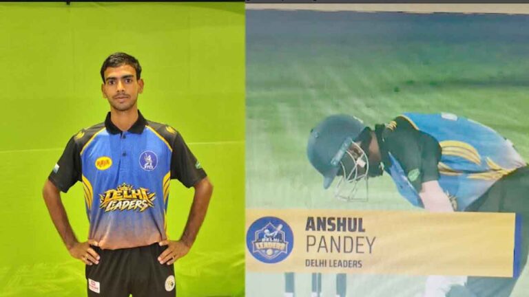 IEC University Student Anshul Pandey Selected for Salute Tiranga Cricket League