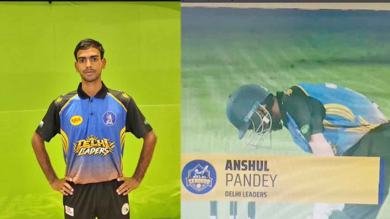 IEC University Student Anshul Pandey Selected for Salute Tiranga Cricket League