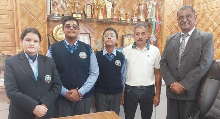 Kasauli International Public School Wins State-Level World Wild Wisdom Quiz