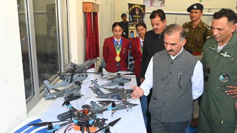 CM Sukhu Inaugurates ₹75-Lakh NCC Hangar at Bhuntar Airport